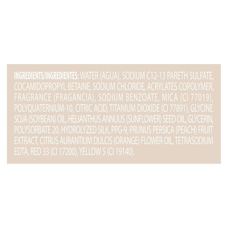 Caress Hydrating Body Wash - Silky Soft Skin with Silk Extract & Floral Oil | 25.4 oz