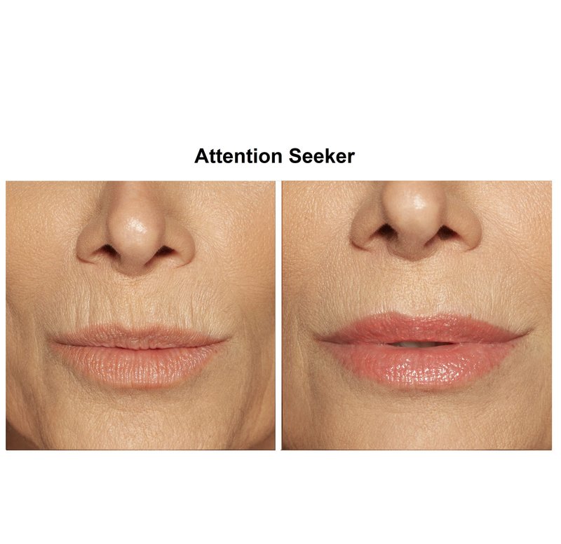 Rinna Beauty - Larger Than Life Lip Plumping Gloss - Attention Seeker - Vegan, Helps Boost Collagen, Increases Lip Volume, Elastin Production, Cruelty-Free - 1 each