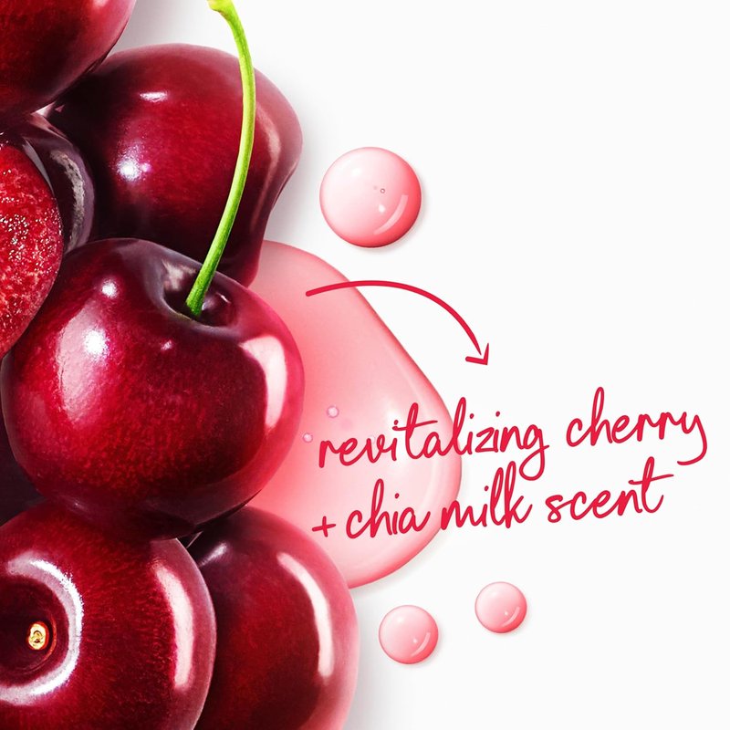 Dove Body Wash - Revitalizing Cherry & Chia Milk | Moisturizing Cleanser for Healthy Skin, 30.6 oz