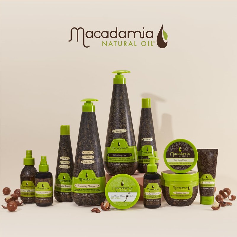 Macadamia Natural Oil Moisturizing Rinse – Hydrating Argan Conditioner for Damaged Hair Care, Sulfate-Free & Paraben-Free, 33.8 fl oz