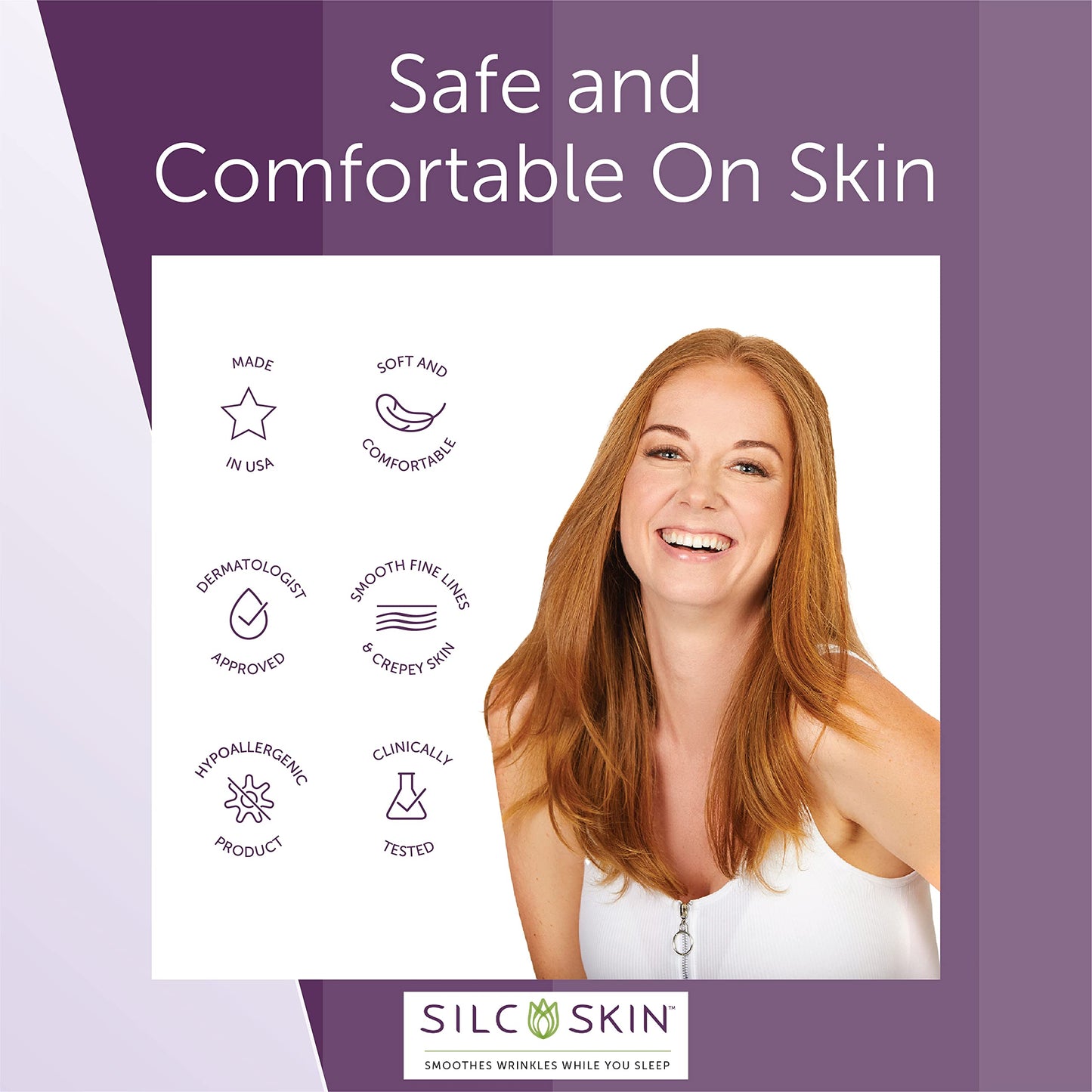 Silc Skin Silicone Eye Pads For Fine Lines, 60 Day Supply