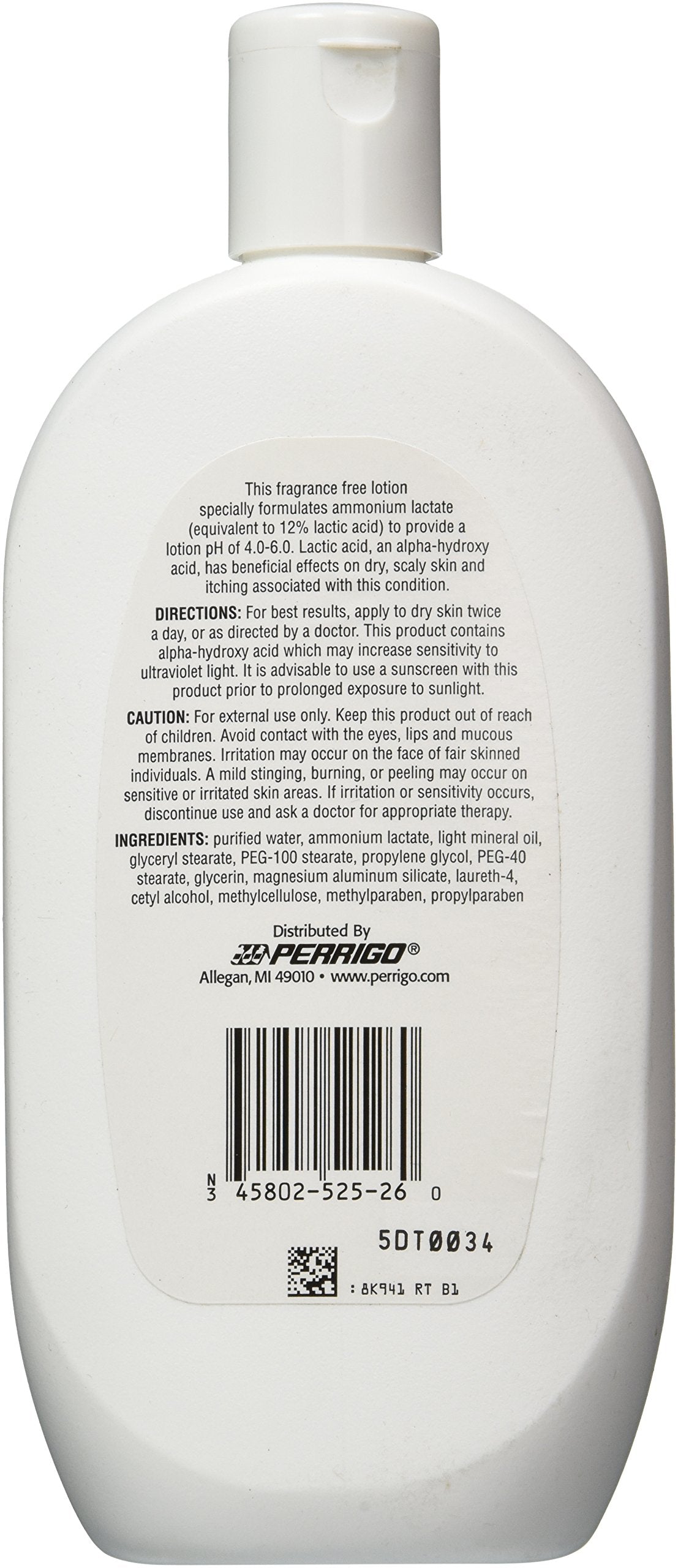 Ammonium Lactate Lotion 12% C-P, Fliptop - (400grams/14oz) - Pack of 2