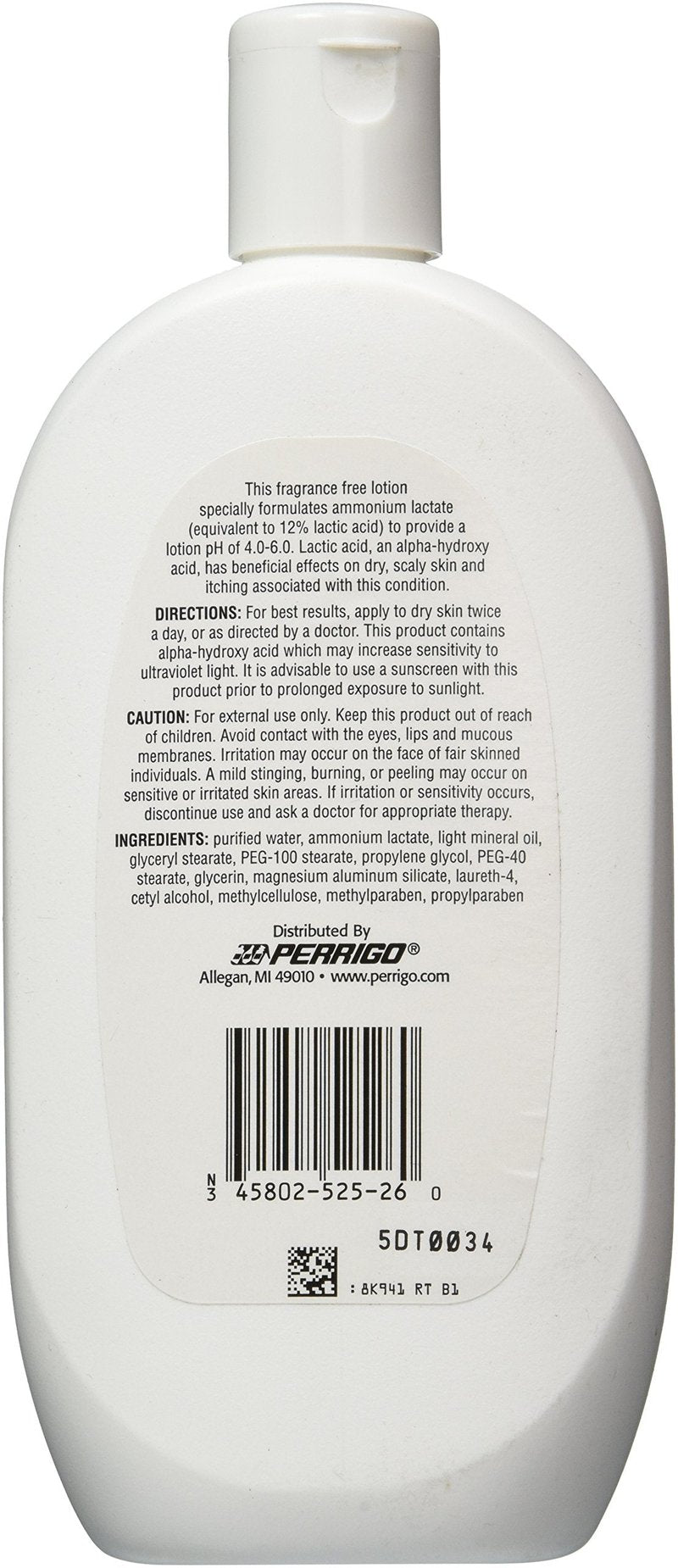 Ammonium Lactate Lotion 12% C-P, Fliptop - (400grams/14oz) - Pack of 2