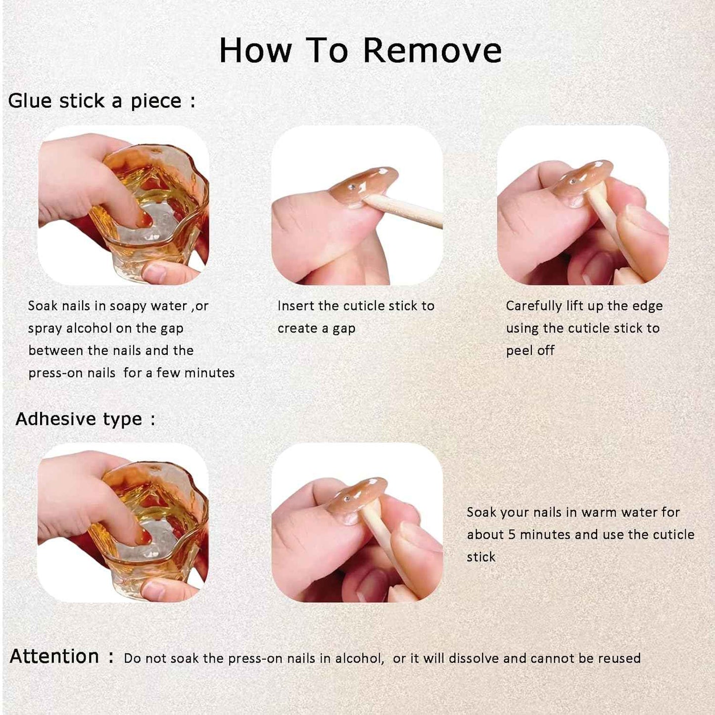 Nude Leopard Handmade Press-On Nails Set - Medium Almond Shape, 10 Pcs with Glue