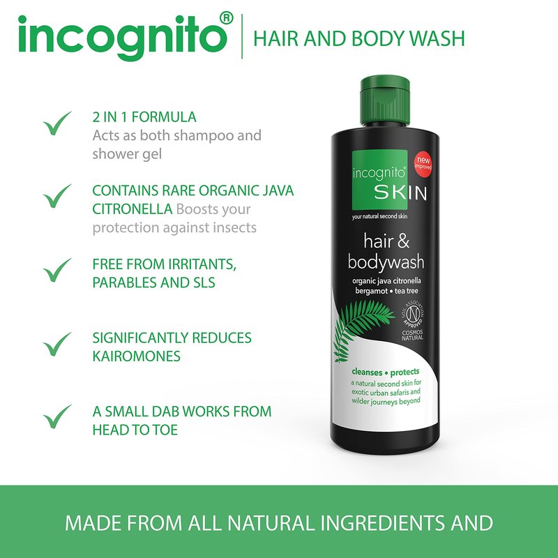 Incognito Hair and Body Wash, 6.7 fl. Oz. (Model: 634766)