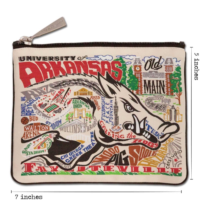 Catstudio Zipper Pouch, University of Tennessee Travel Toiletry Bag, 5 x 7, Ideal Makeup Bag, Dog Treat Pouch, or Purse to Organize Supplies for Grads & Alumni