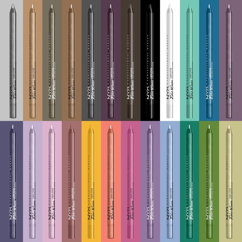 NYX PROFESSIONAL MAKEUP Epic Wear Liner Stick, Long-Lasting Eyeliner Pencil - Pitch Black