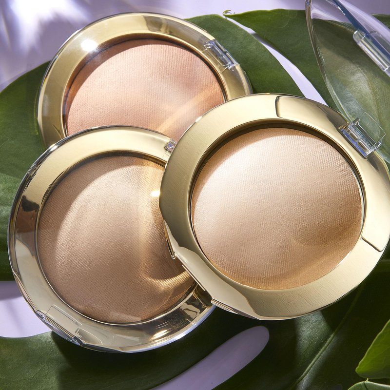 tarte shape tape glow powder – Buildable Highlighter with Mineral Pigments & Diamond Powder for a Natural Radiant Finish with Lightweight Luminous Shine, Vegan & Cruelty-Free, full size, sunlit