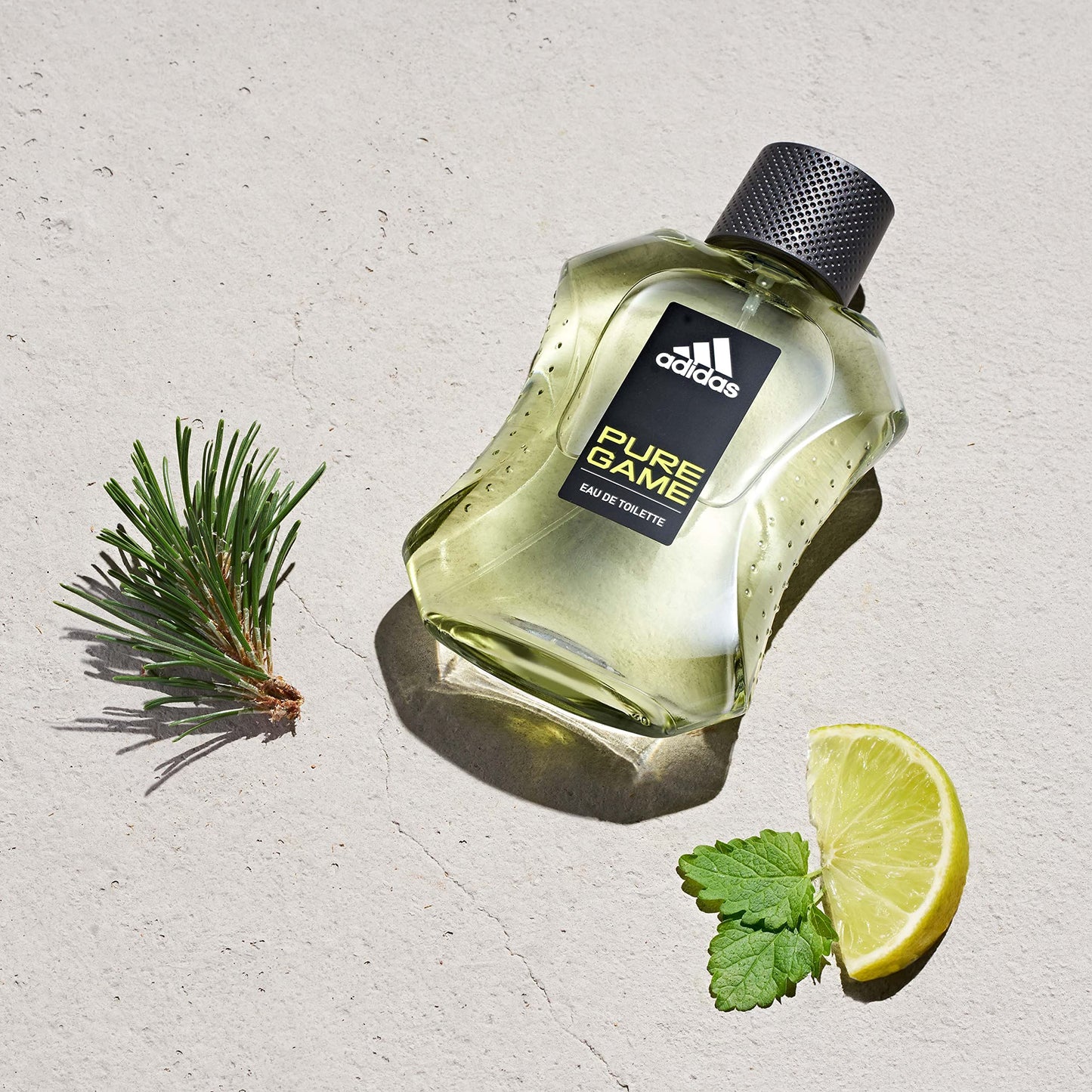 adidas Pure Game Eau De Toilette Spray for Men, 1.7 fl oz (Pack of 2)
