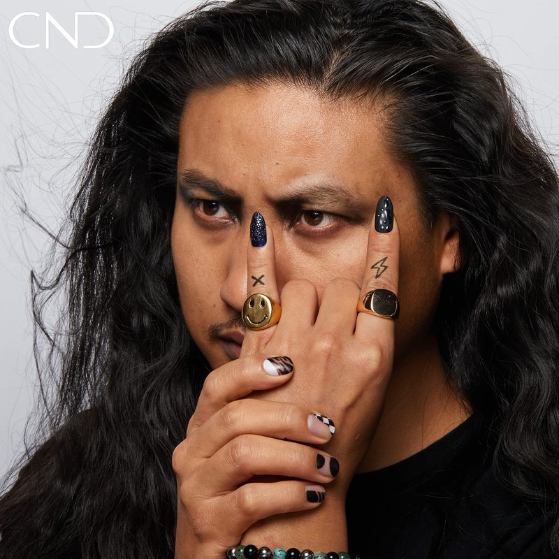 CND Vinylux Longwear Black Nail Polish, Gel-like Shine & Chip Resistant Color, Black Pool, 0.5 fl. oz