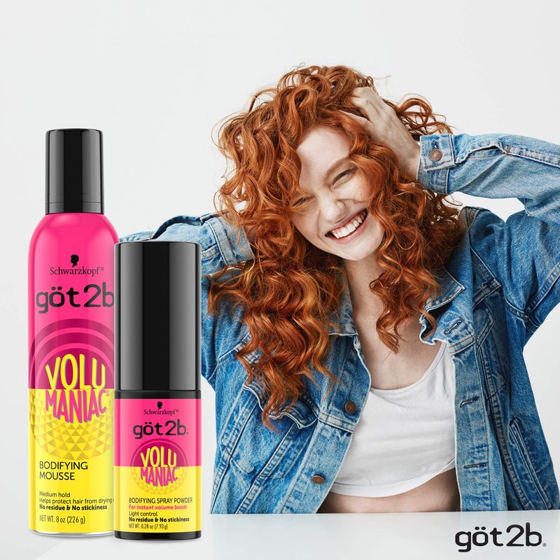 Got2b Volumaniac Spray Powder, 0.28 oz