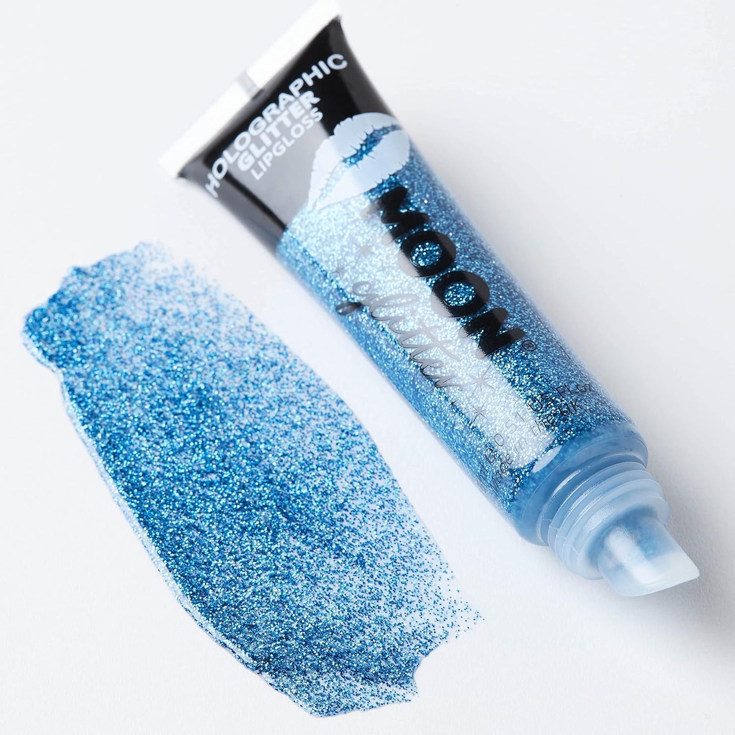 Holographic Glitter Lip Gloss - Moon Glitter Set of 6 | 0.50 Fl Oz Each