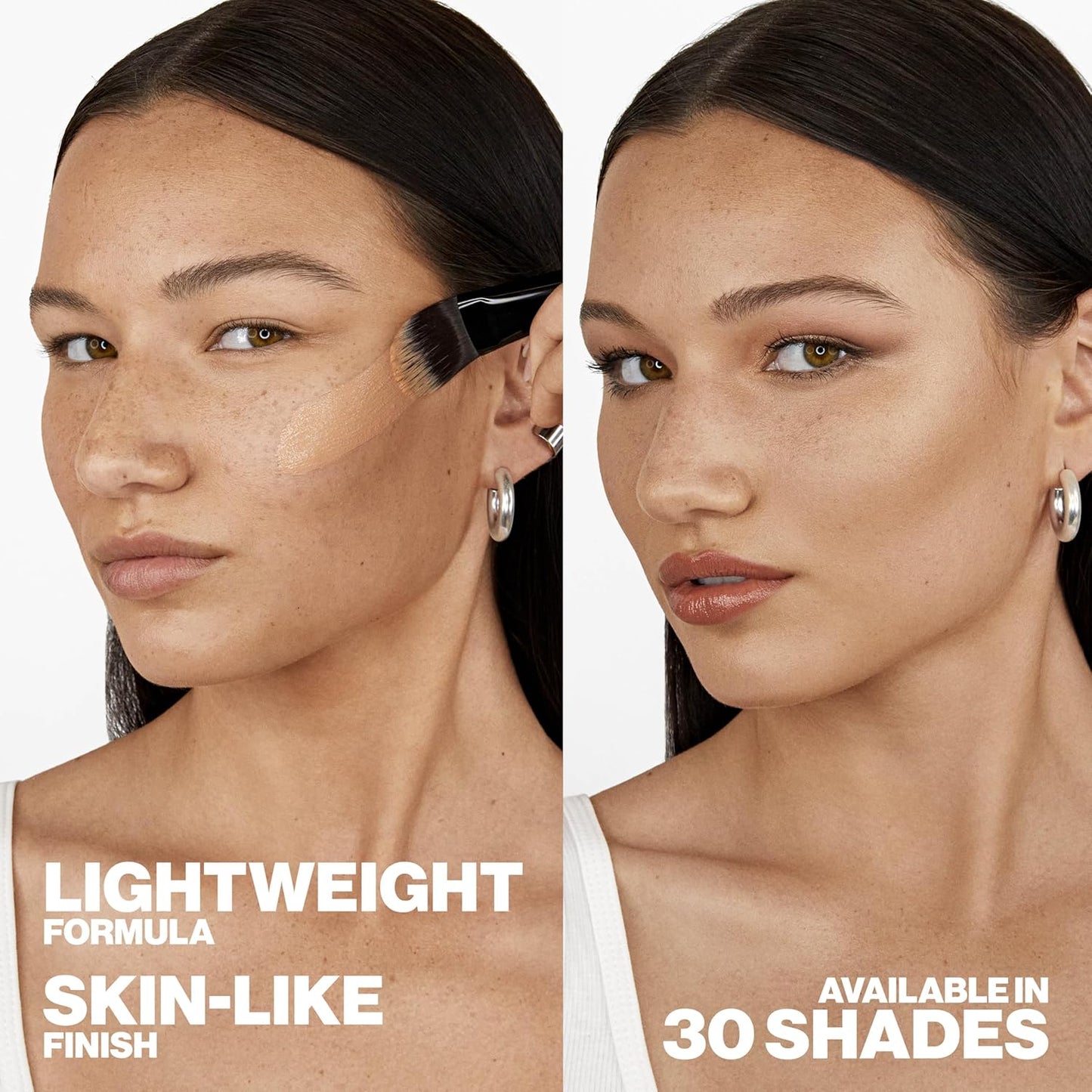 Smashbox Always On Skin-Balancing Foundation - Medium-To-Full Coverage with Hyaluronic Acid | Natural Second-Skin Finish, 1 Fl Oz