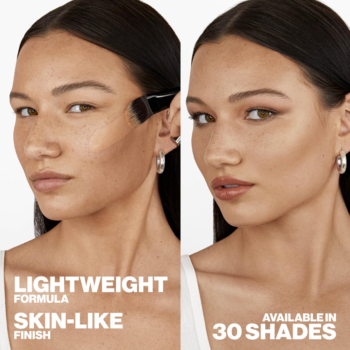 Smashbox Always On Skin-Balancing Foundation | Medium-To-Full Coverage Foundation | Hyaluronic Acid with a Natural-Looking, Second-Skin Finish, 1 Fl Oz