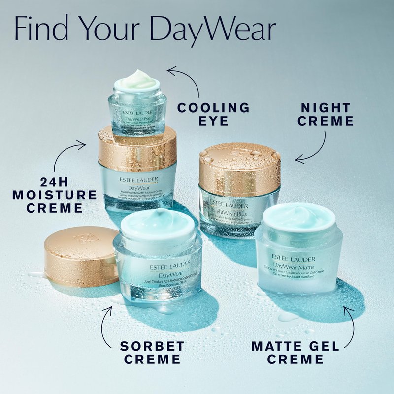 Estée Lauder DayWear Multi-Protection Anti-Oxidant 24H-Moisture Cream SPF 15 | Anti-Aging Moisturizer | Face Cream for Normal/Combination Skin, 1.7 Ounce
