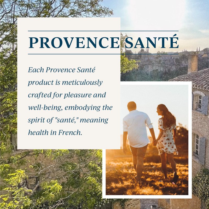 Provence Sante Natural Liquid Soap - Moisturizing Almond Oil Hand Soap with Fresh Linden Blossom Scent - Elegant Pump Dispenser for Kitchen & Bath (16.9 oz)
