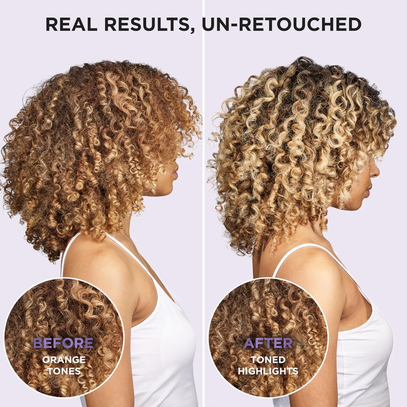 L'Oreal Paris EverPure Purple Shampoo and Conditioner Set, Sulfate-Free Brass Toning for Blonde, Bleached, Highlighted, Silver or Gray Color-Treated Hair, 6.8 Fl Oz, Pack of 6