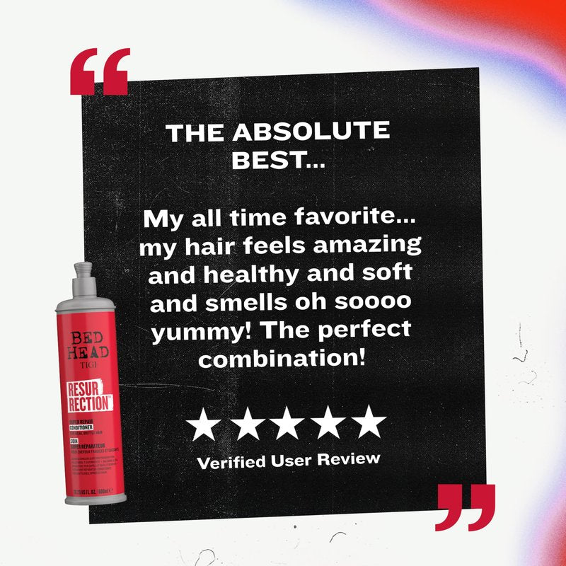 TIGI Bed Head RESURRECTION REPAIR CONDITIONER FOR DAMAGED HAIR 20.29 fl oz