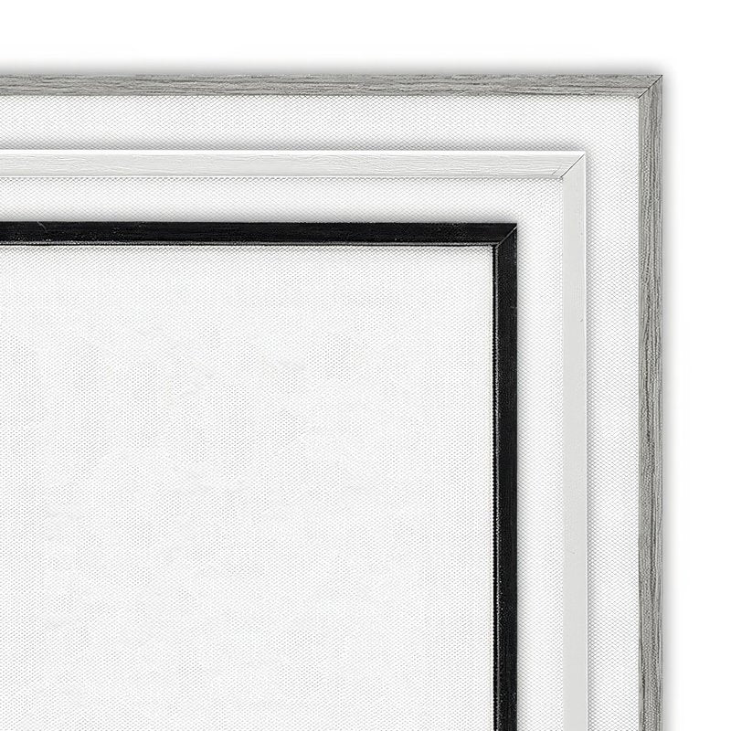 Stupell Industries 'Wash Brush Floss Flush Grey and White Distressed Rustic Look Typography', Framed Giclee Art, Gray, 16 x 20 Inches, Easy to Hang and Sturdy, Made in USA, by Lil' Rue