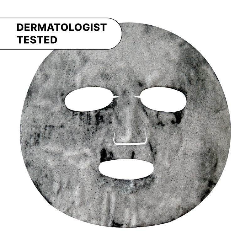 Dr.Jart+ Dermask Porecting Solution Korean Charcoal Face Mask | Sheet Mask for Oily Skin | Gifts for Women | Korean Skin Care, 5 Pack