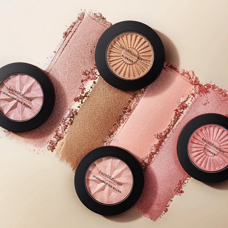 bareMinerals Gen Nude Highlighting Blush, Mauve Glow, Vegan, Cruelty-Free & Dermatologist-Tested