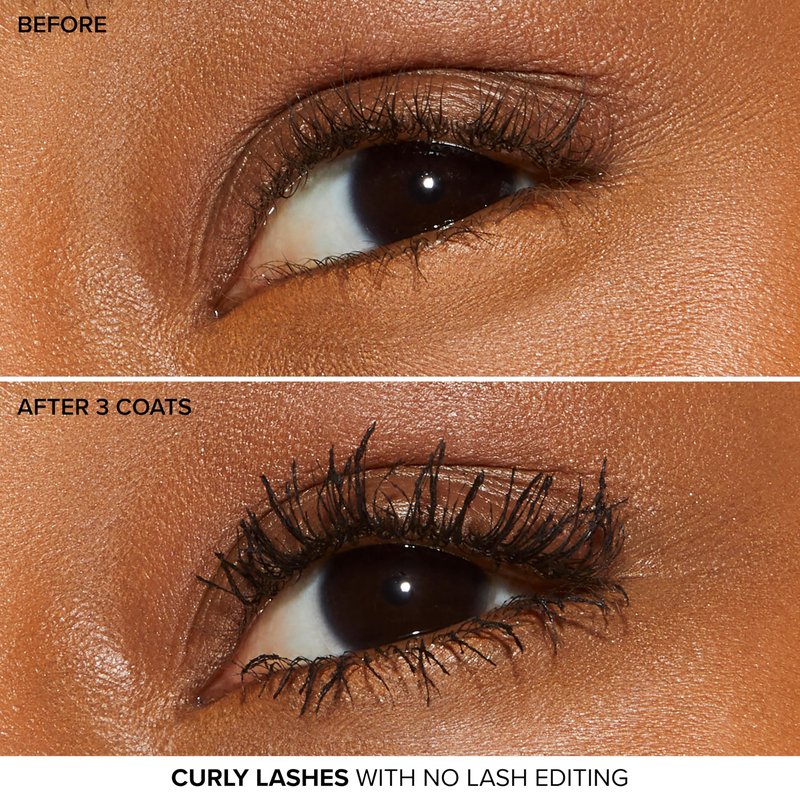 Too Faced Ribbon Wrapped Lash Mascara | Extreme-Length Tubing Mascara + 24-Hour Volume & Curl | Flake-Resistant, Smudge-Proof, Clump-Free Formula, Lash Extension Effect, Black, 0.27 Fl Oz