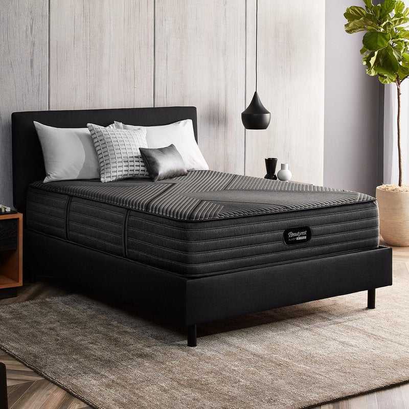 Beautyrest Black Hybrid LX-Class 13.5” Plush King Mattress, Cooling Technology, Supportive, CertiPUR-US, 100-Night Sleep Trial, 10-Year Limited Warranty