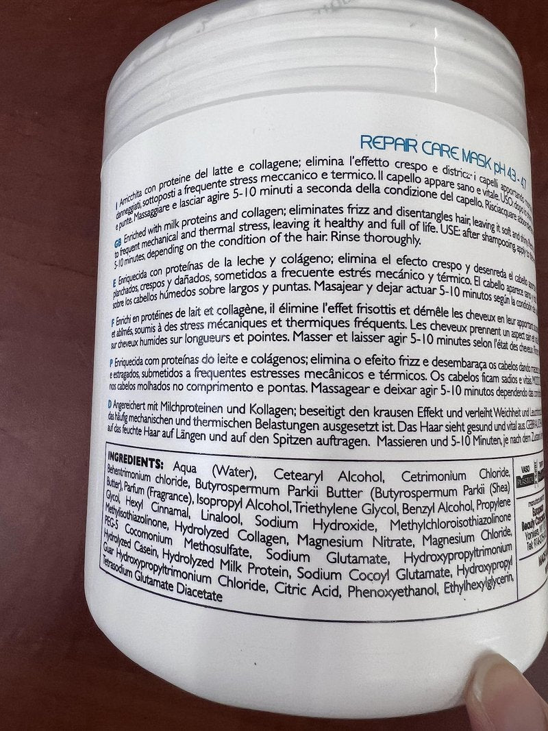 Ever Ego Repair Care Milk Collagen Mask 1000ml 33.8oz
