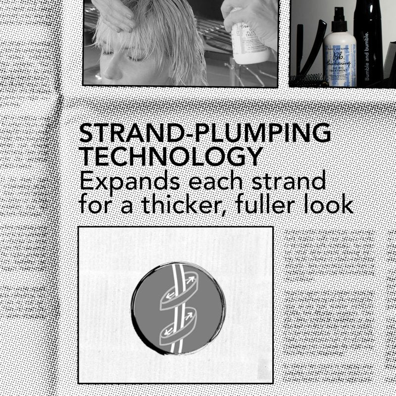 Bumble and bumble. Thickening Go Big Plumping Hair Treatment Spray | Heat Protection | Softening + Defining | Straight to Wavy, 8.5 Fl Oz
