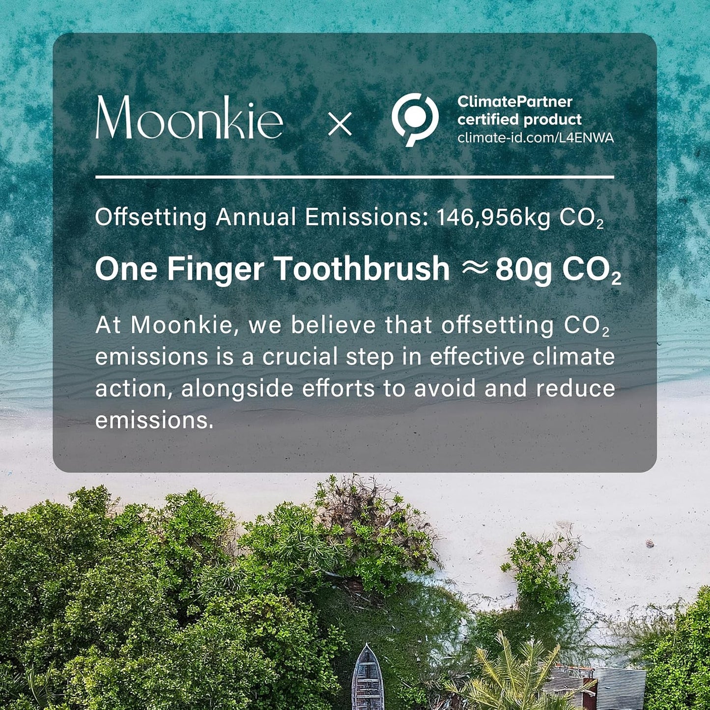 Baby Finger Toothbrush Kit - Moonkie Tongue Oral Cleaner for 3 Months+ | 3 Pcs in Blush/Pale Mauve