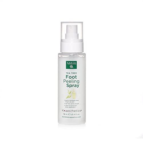 Earth Therapeutics Tea Tree Foot Peeling Spray ? Convenient Spray for Buffing Away Calluses ? Soothing Botanicals with Australian Tea Tree Oil ? Exfoliate Dry Rough Skin