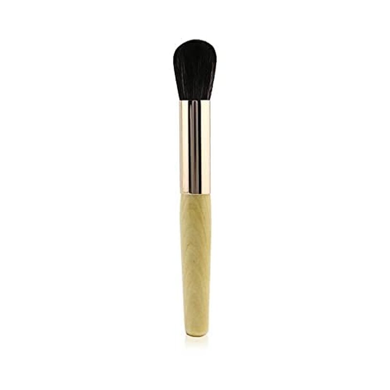 jane iredale Cheek Brush, Medium, Tapered Cosmetic Brush Applies and Blends Cream, Liquid, and Powder Makeup Products, Vegan, Cruelty Free