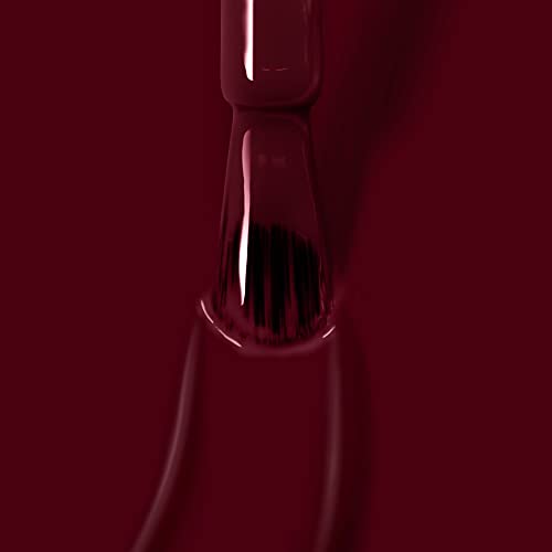 LONDONTOWN lakur Nail Polish - Chip-Resistant, Non-Toxic, Conditions & Hydrates Nails | Glossy Blackened Purple, Elderberry, .40 fl oz