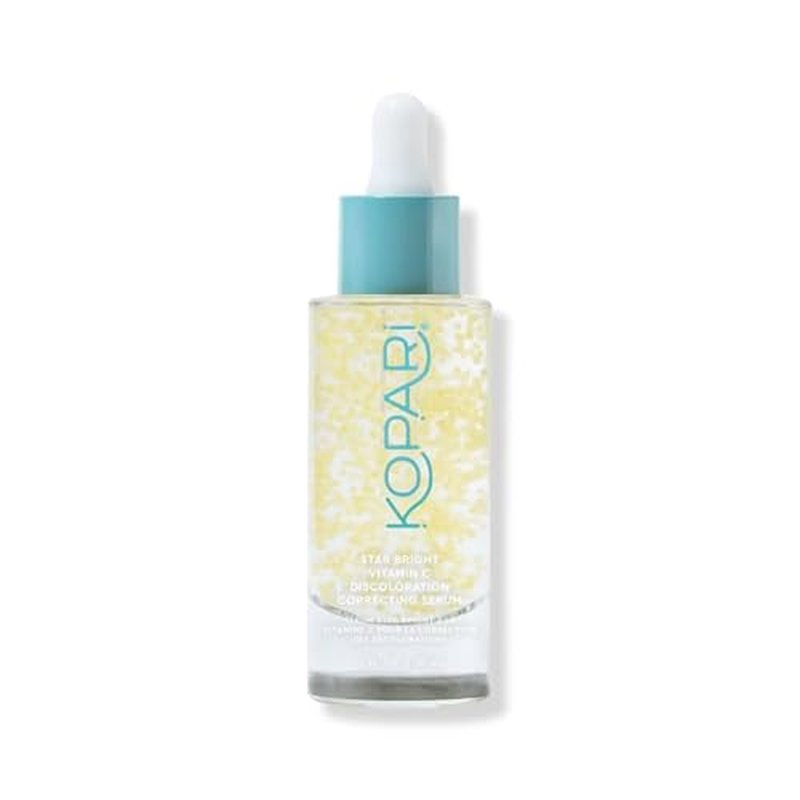 Kopari Star Bright Vitamin C Discoloration Correcting Serum with Kakadu Plum & Niacinamide, Brighter Complexion, Soothe & Diminish Dull Skin, 1.7oz