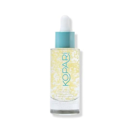 Kopari Star Bright Vitamin C Discoloration Correcting Serum with Kakadu Plum & Niacinamide, Brighter Complexion, Soothe & Diminish Dull Skin, 1.7oz