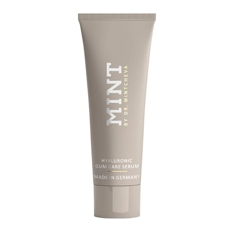 Mint Hyaluron Gum serum 75ml - Restorative Care for Stressed Gums - Against Bleeding Gums and Gum Recession - by Dr. Mintcheva