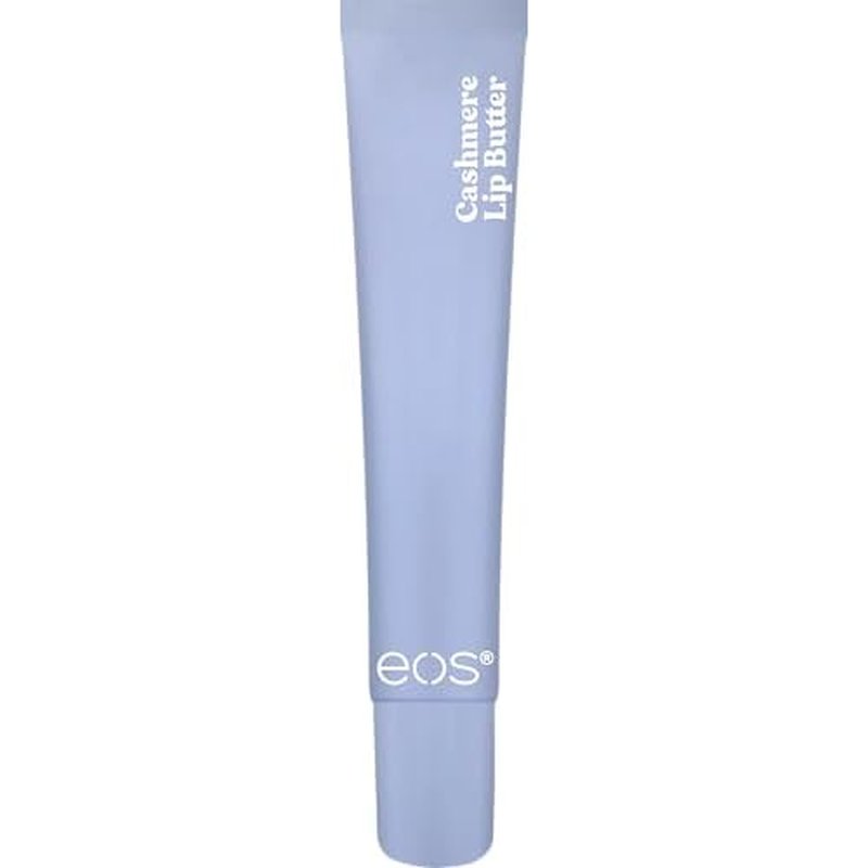 eos Cashmere Lip Butter - Vanilla Cashmere, Plumping Peptides, Smoothing, eos Lip Butter, Shea Butter, Lip Mask, Lip Moisturizer, Soft Lips, 0.35 fl oz