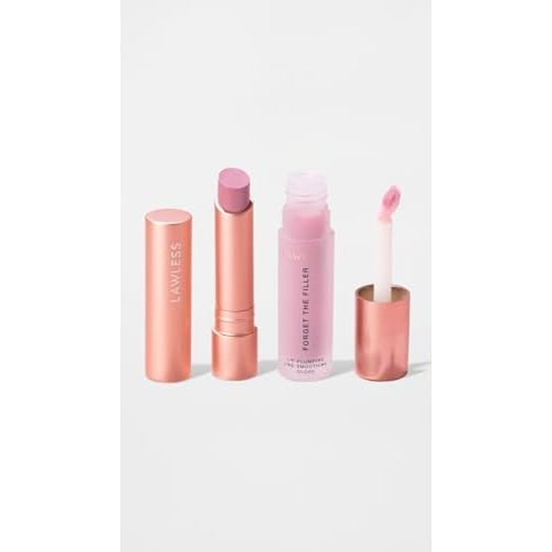 Lawless Women's Lip Twin Bundle, Lavender Sorbet, Pink, 2 Count