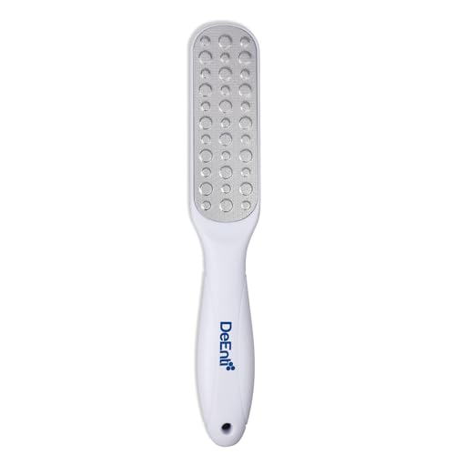 Metal Foot File, Professional Grade Stainless Steel, Salon Quality Callus Remover, Lightweight Foot Scrubber, Home Manicure and Pedicure Tools