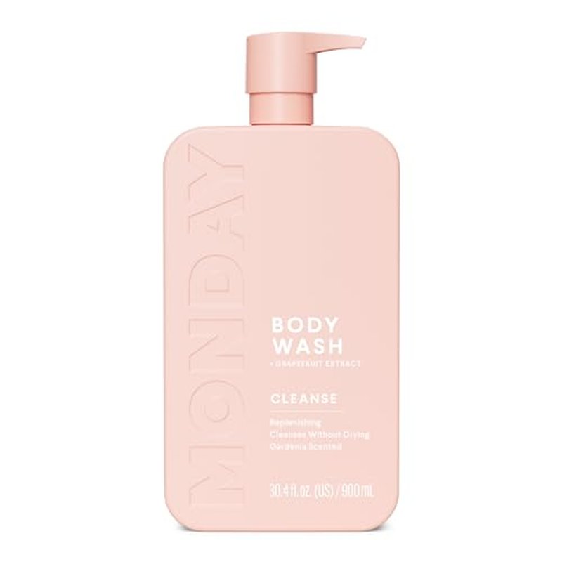 MONDAY HAIRCARE CLEANSE Body Wash with Grapefruit Extract, Hyaluronic Acid, Shea Butter, Coconut Oil for Normal to Oily/Combination Skin 900 mL