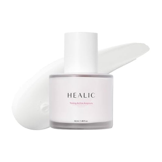 Toning Active Ampoule?Brightening, Hydrating&Soothing with Tranexamic Acid, Niacinamide&Hyaluronic Acid, Dark Spot Correction, Gentle for Sensitive Skin, Korean Skin Care, 50ml/1.69 fl.oz