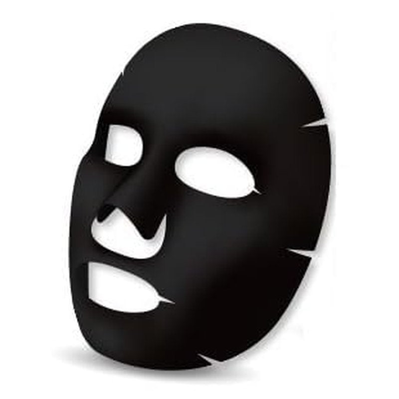 Charcoal Mineral Mask Pack for Men - Korean Skincare Face Treatment | Aloe Soothing, 10 Sheets