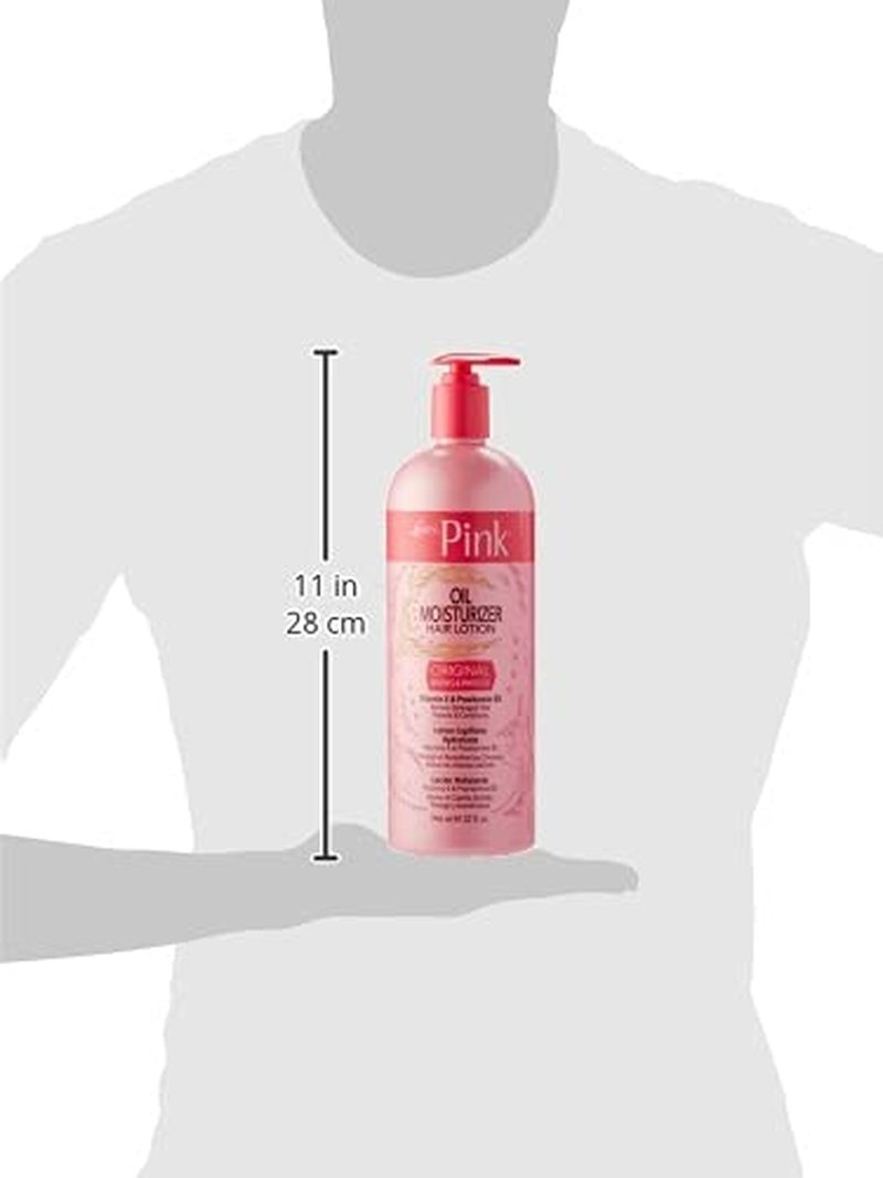 Luster's Pink Oil Moisturizer Hair Lotion - Nourishing Formula for Soft, Healthy Hair | 946 ml/32 fl oz