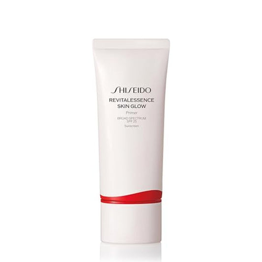 Shiseido RevitalEssence Skin Glow Primer SPF 25 - Instant Glow, 24-Hour Hydration Primer - 30 mL - Broad Spectrum SPF 25 - Non-Comedogenic - All Skin Types