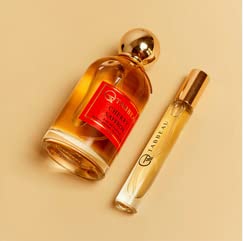 Cherry Saffron Eau De Parfum - Unisex Handmade Fragrance with Natural Ingredients | Travel Size 10ml