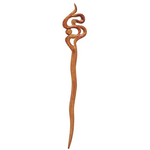 Marycrafts Artwork Wooden Hair Stick For Buns Hair Fork For Women Long Hair