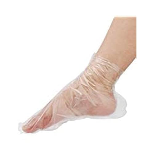 Paraffin Bath Liners for Foot Pedicure Hot Spa Wax Treatment, Larger Thicker Thermal Therapy Feet Covers Bags Plastic Socks Liners