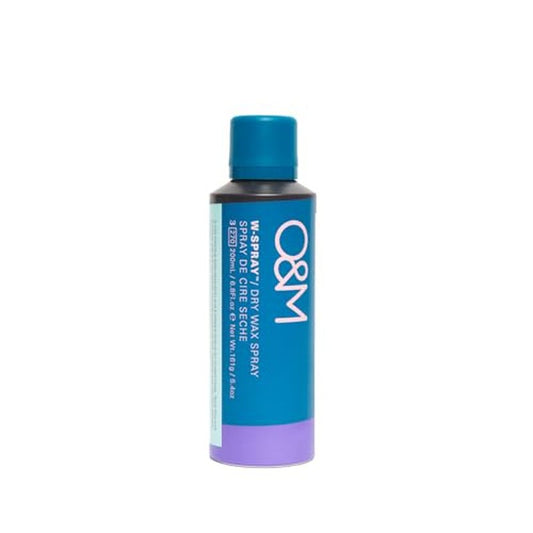 O&M W-Spray Dry Wax Spray for Women, Volumizing Hairspray Texture Mist, Flexible Hold Styling Product, Non-Greasy Finishing Wax, Dry Texturizer with Goji Avocado Lilly Pilly Extracts, 200ml