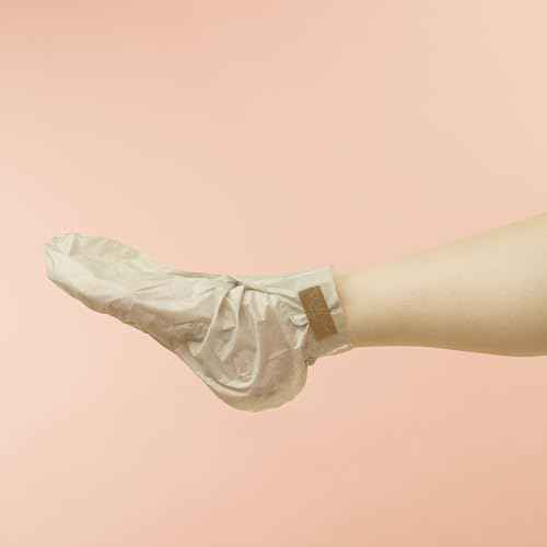 VOESH Collagen Socks, Collagen Socks for Dry Feet, Cracked Heel Repair, Moisturizing Socks, Spa Pedicure Treatment, Spa Socks, Foot Peel Masks, Vegan