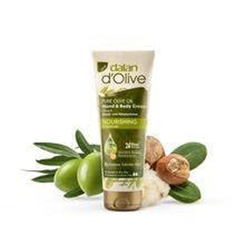 Dalan D’olive Hand and Body Cream - Pure Olive Oil Moisturizer | 250ml - 8.45fl oz